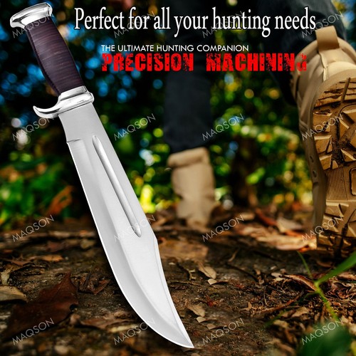 Xxl bowie messer 440a stahl - bowie,