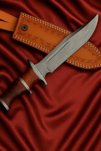 Handgeschmiedetes jagdmesser - handgeschmiedetes,