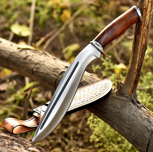 Handgeschmiedetes bowie messer - handgeschmiedetes,