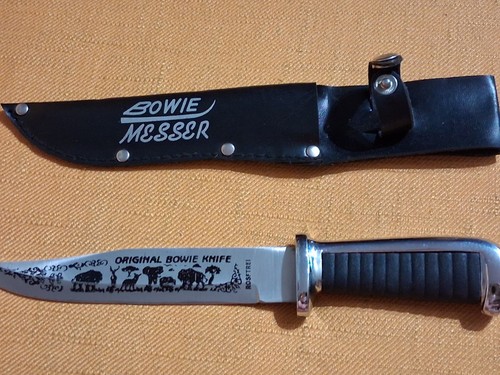 Bowie messer unbenutzt mit - messer,unbenutzt,