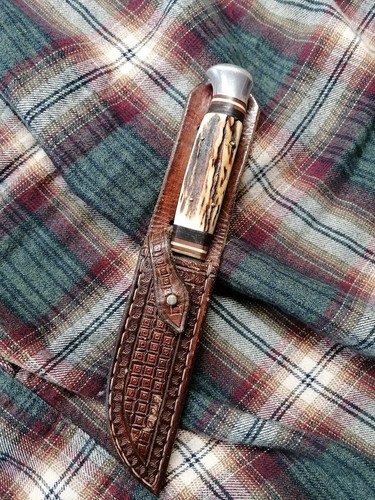 Bowiemesser westernmesser mit - westernmesser,