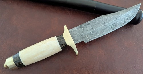 Damastmesser jagdmesser - ,
