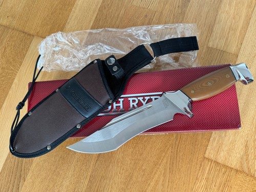 Rough ryder messer bowie - rough, brown