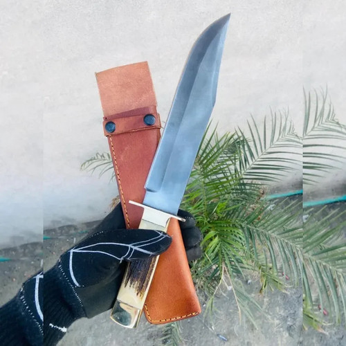 Bowie messer handgefertigt - messer,