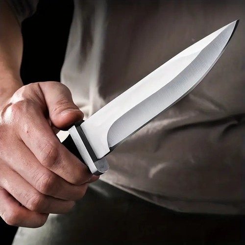 Massives jagdmesser - massives, /