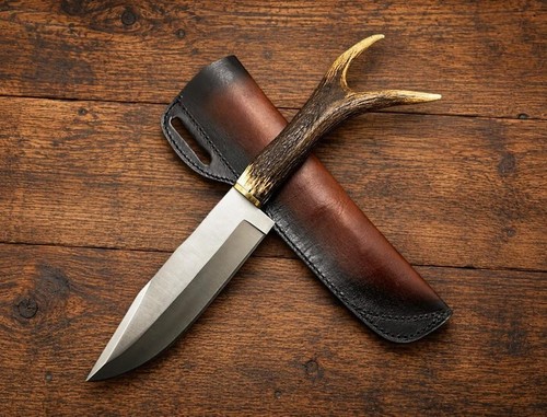 Handgefertigtes stahl bowie - handgefertigtes,